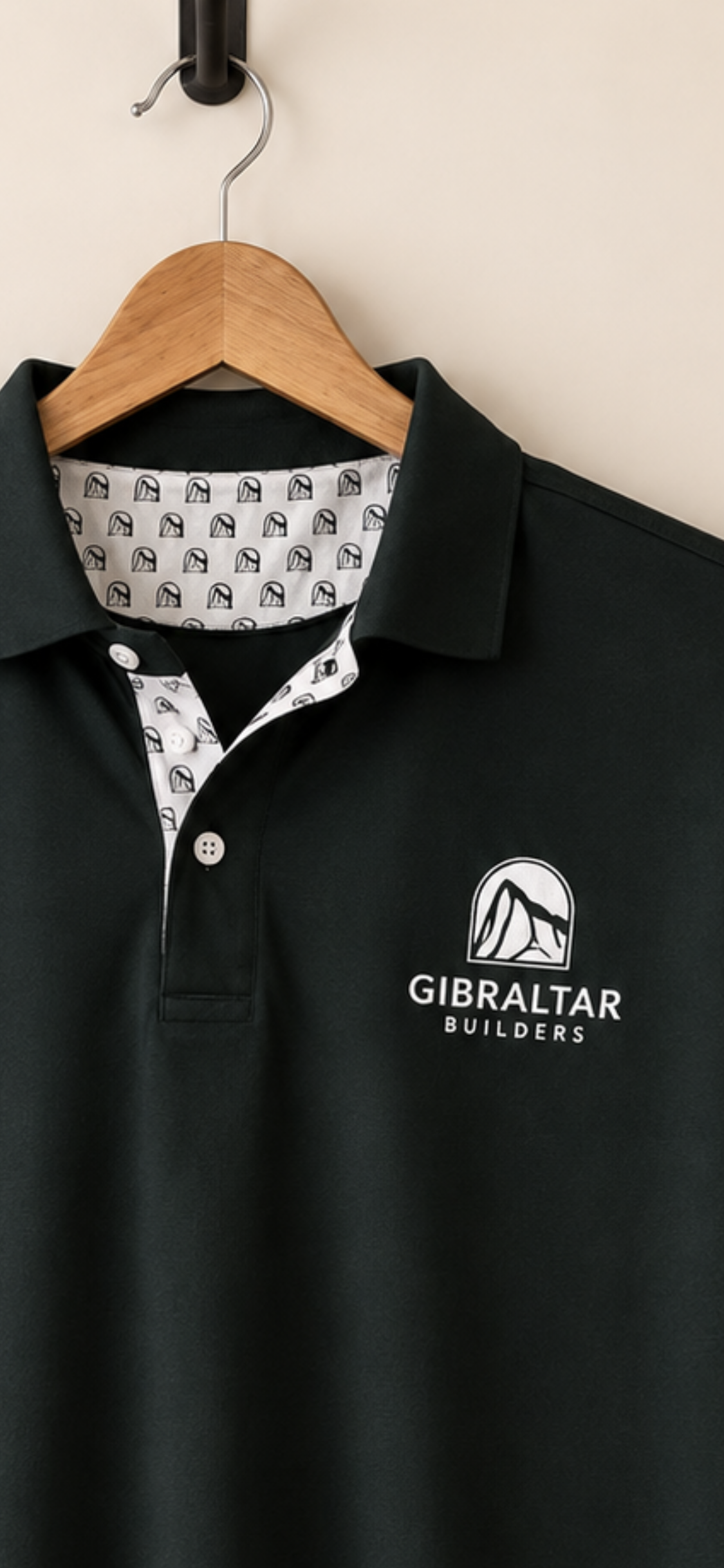 Placket Area with Logo (Sample Photos)