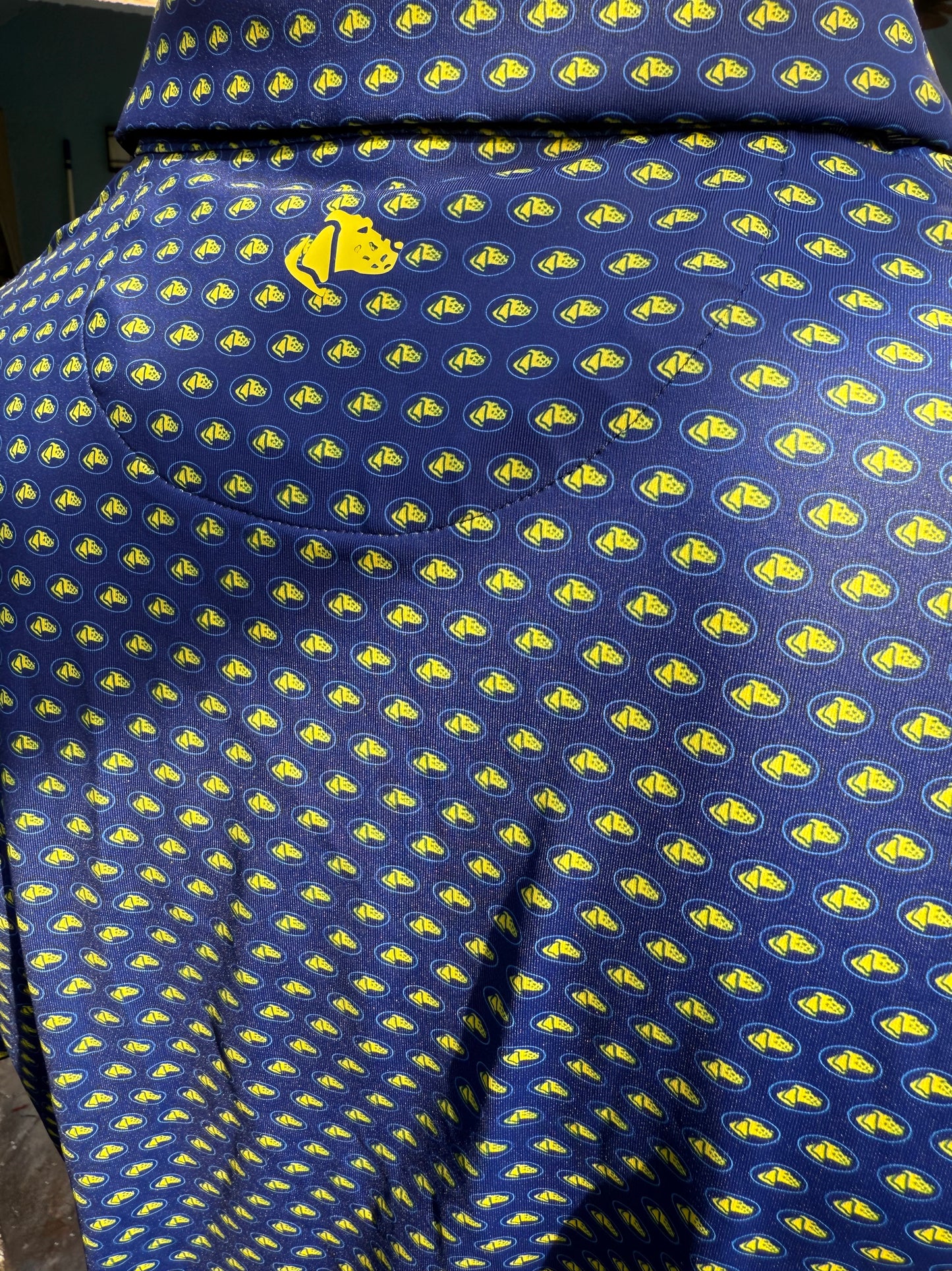Hunting Dog Performance Polo/Royal Blue