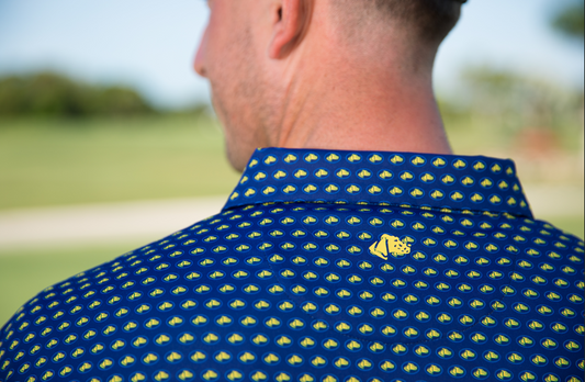 Hunting Dog Performance Polo/Royal Blue