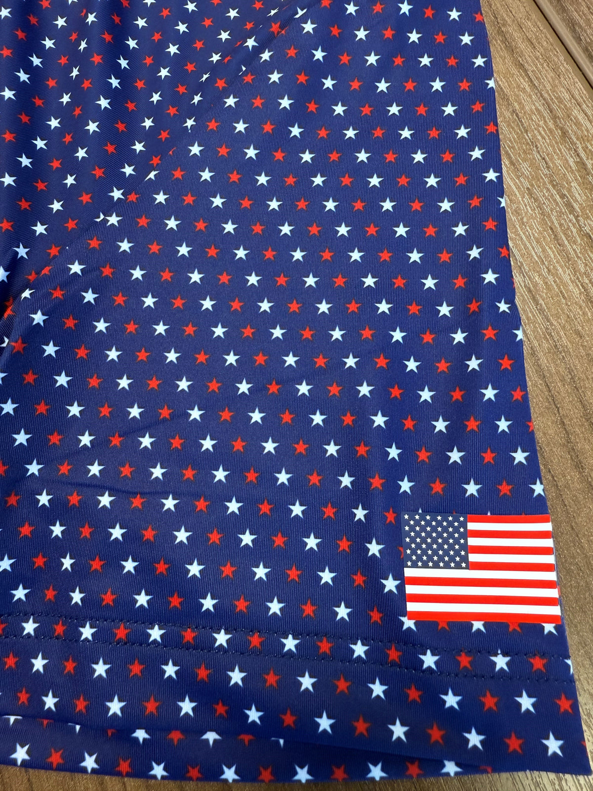 USA Stars Navy Performance Polo