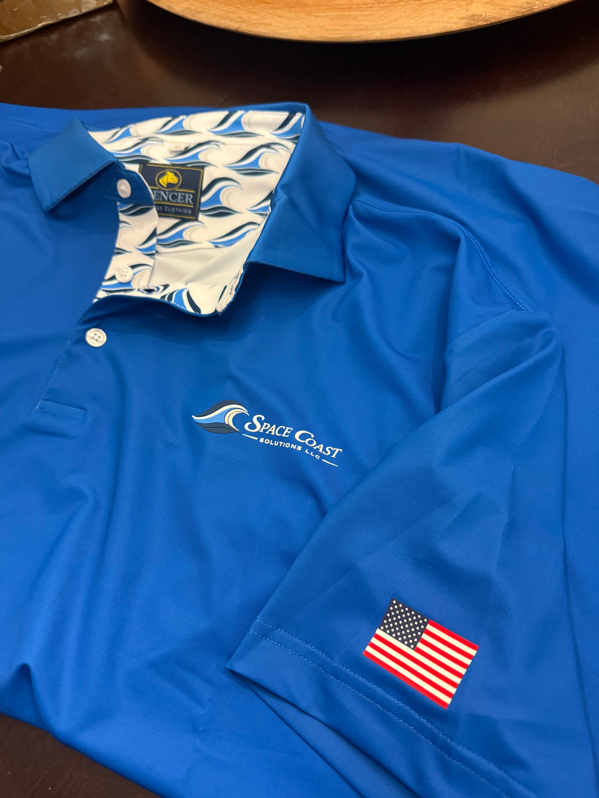 Placket Area with Logo (Sample Photos)