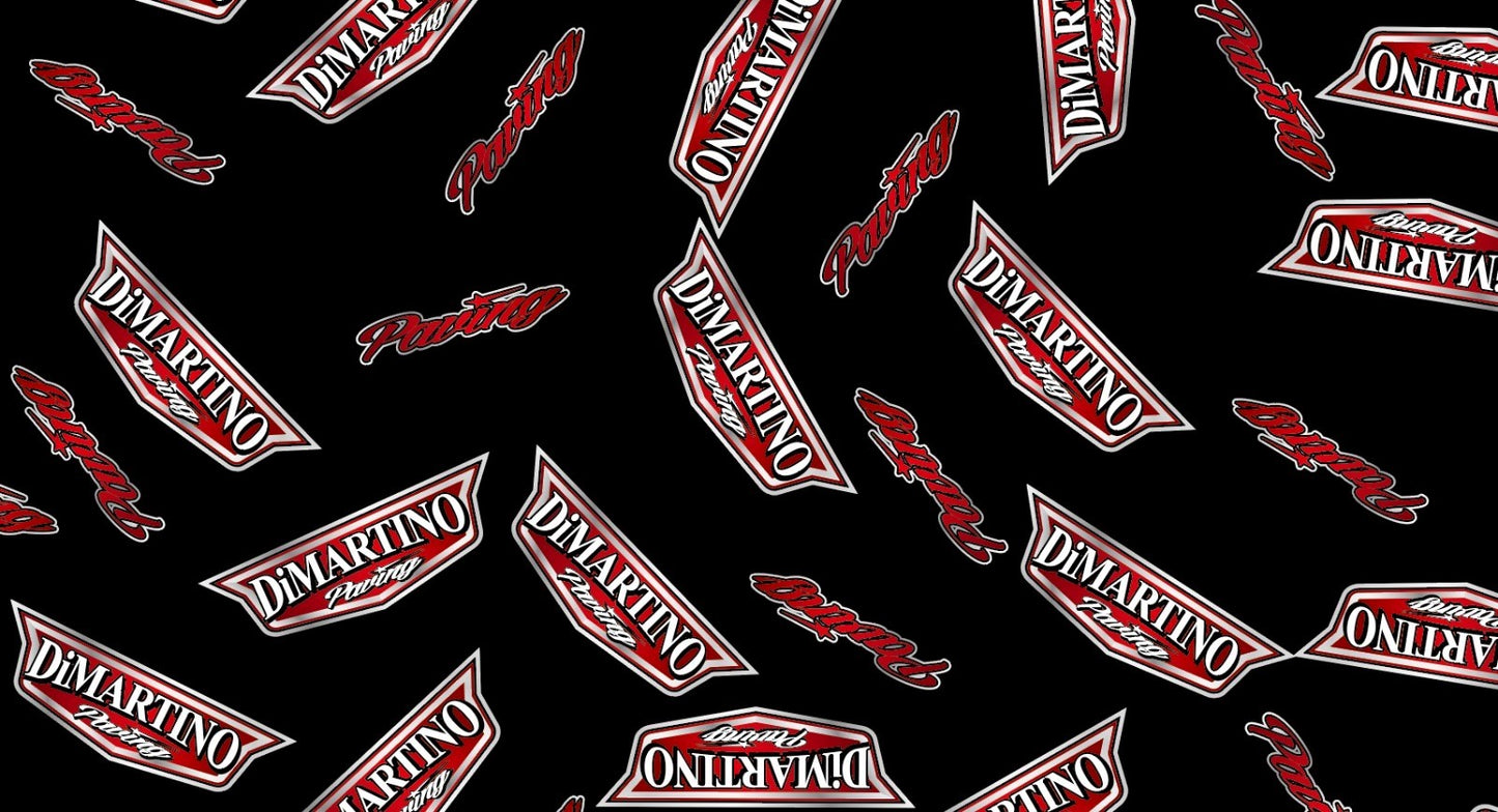 Corporate/Country Club Scattered Logo Pattern (Sample Pictures)
