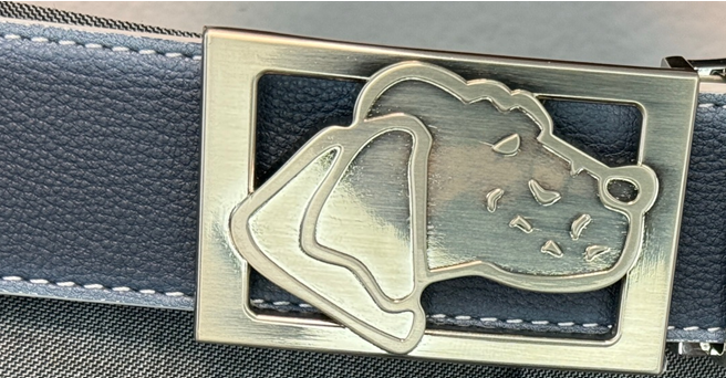 Silver Dog Buckle
