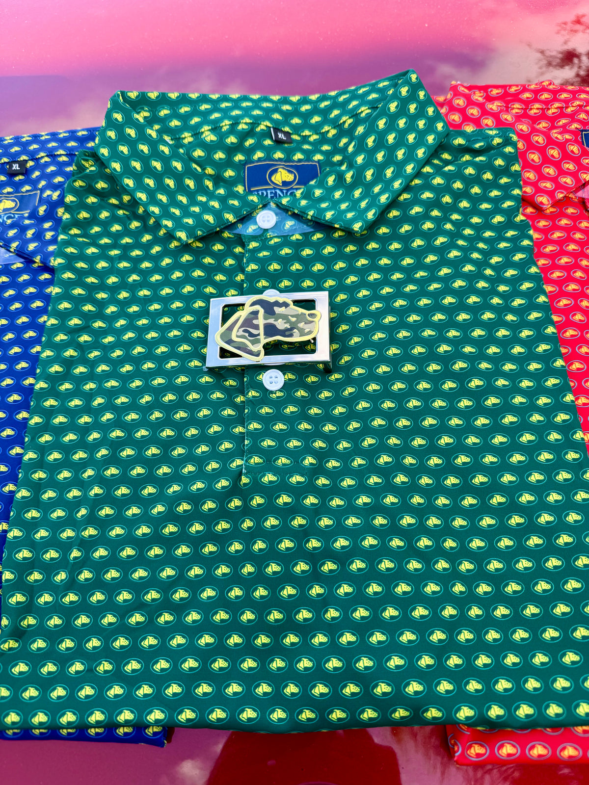Hunting Dog Performance Polo/Royal Green
