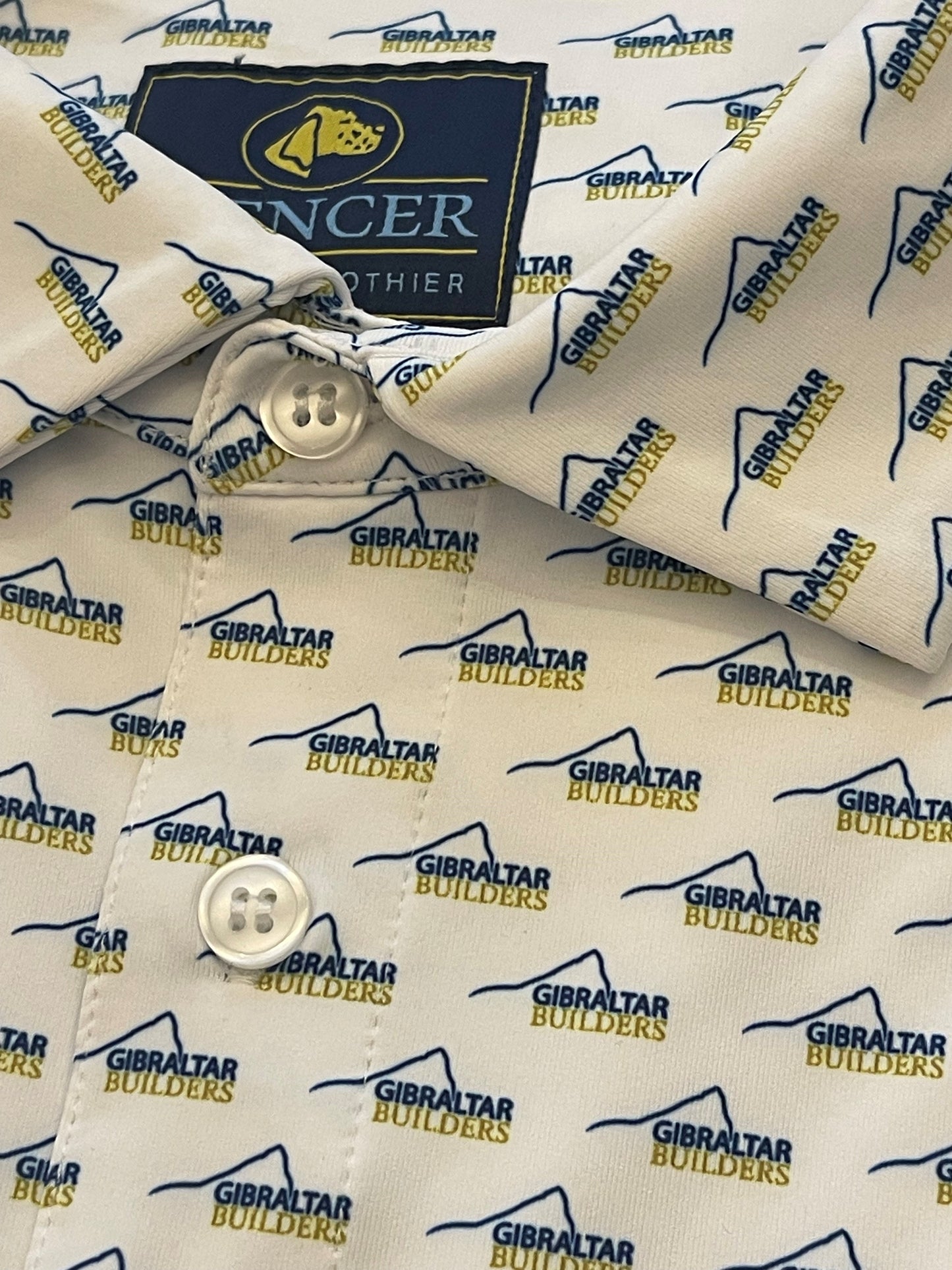 Corporate/Country Club Repeat Logo Pattern (Sample Pictures)