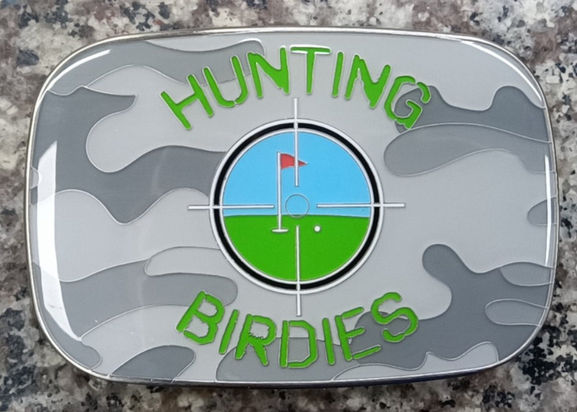 Hunting Birdies Belt Buckle