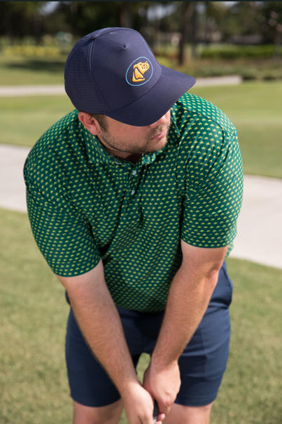 Hunting Dog Performance Polo/Royal Green