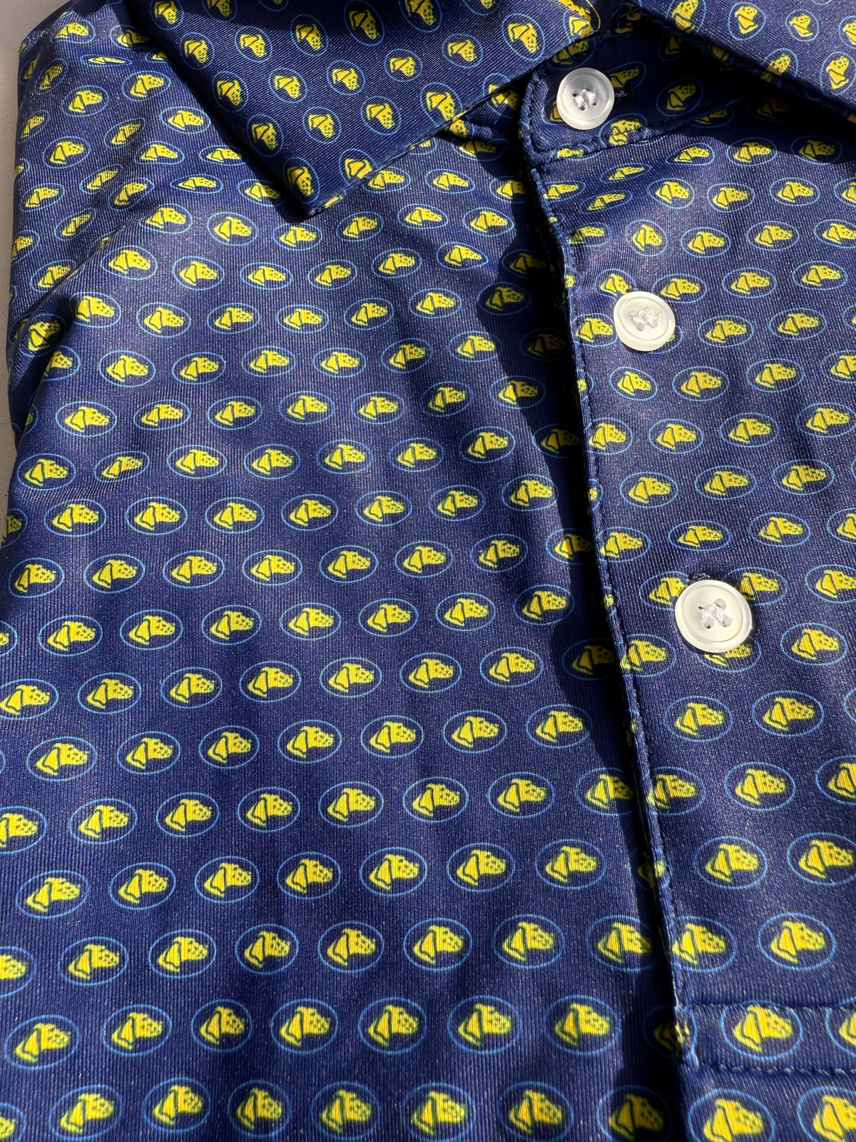 Hunting Dog Performance Polo/Royal Blue