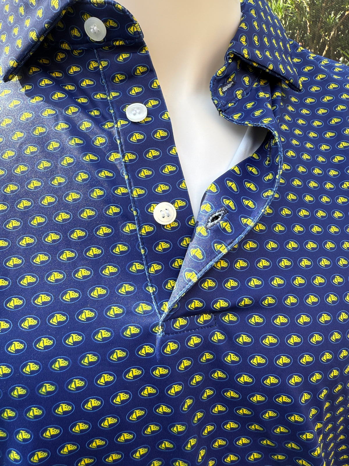 Hunting Dog Performance Polo/Royal Blue