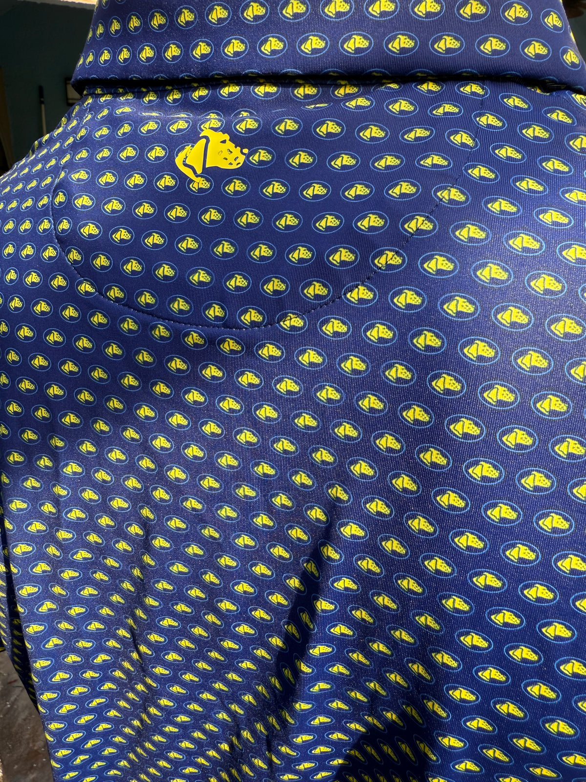 Hunting Dog Performance Polo/Royal Blue
