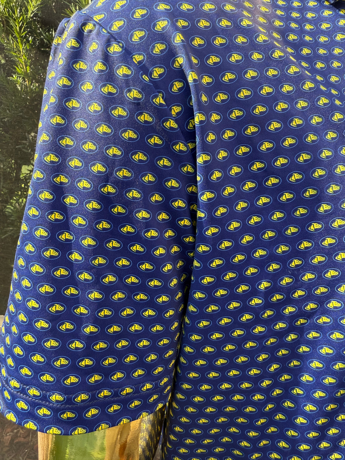 Hunting Dog Performance Polo/Royal Blue
