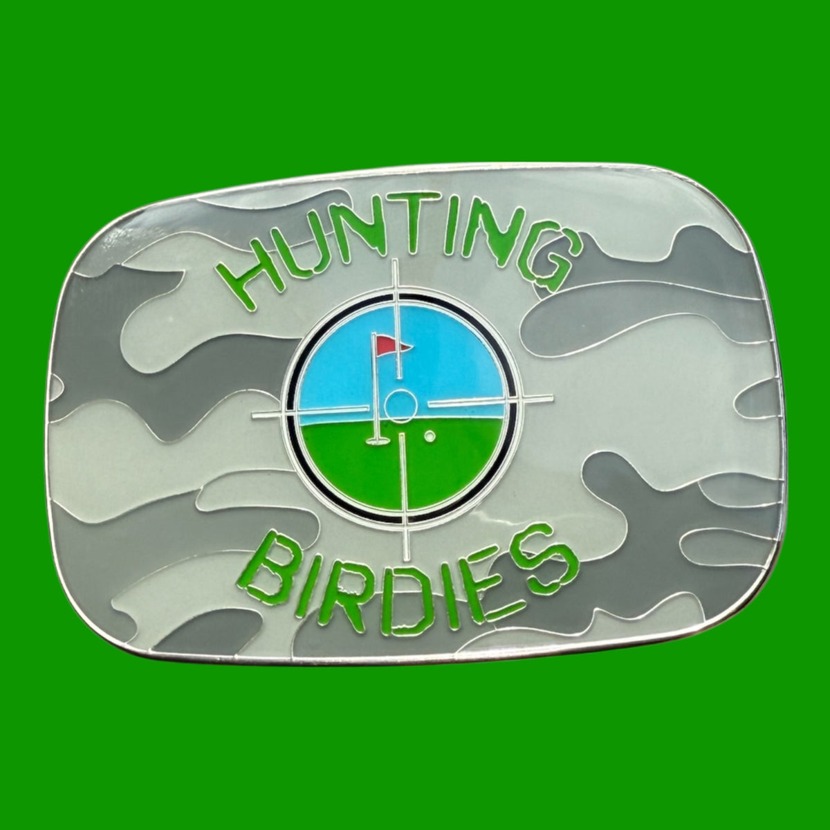 Hunting Birdies Belt Buckle