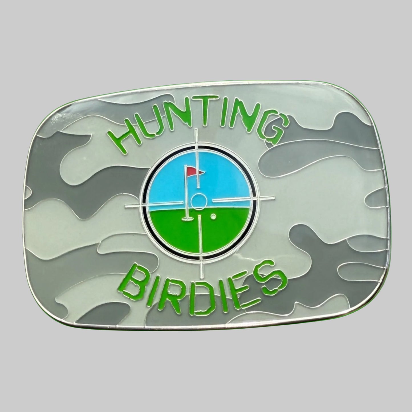 Hunting Birdies Belt Buckle