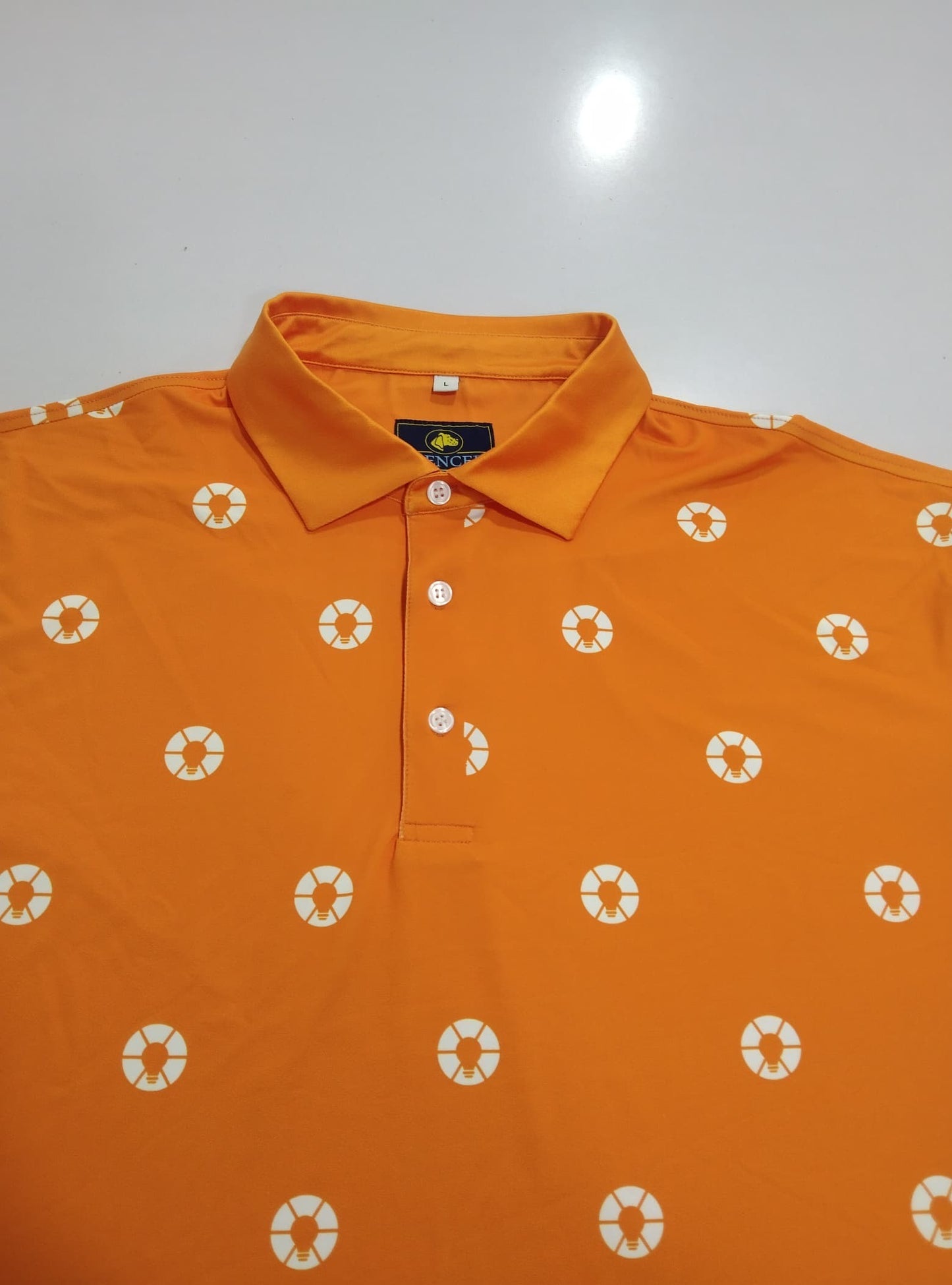 Corporate/Country Club Repeat Logo Pattern (Sample Pictures)