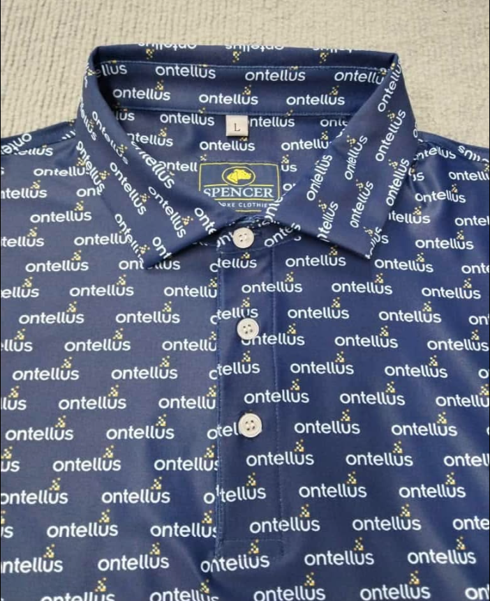 Corporate/Country Club Repeat Logo Pattern (Sample Pictures)