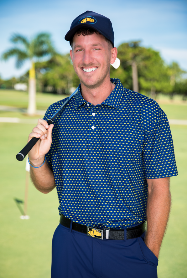 Hunting Dog Performance Polo/Royal Blue