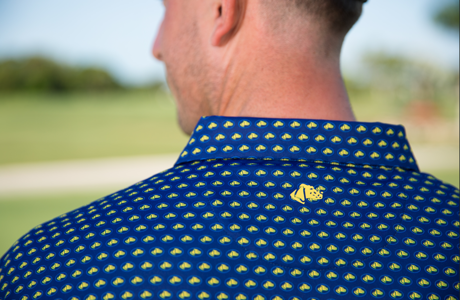 Hunting Dog Performance Polo/Royal Blue