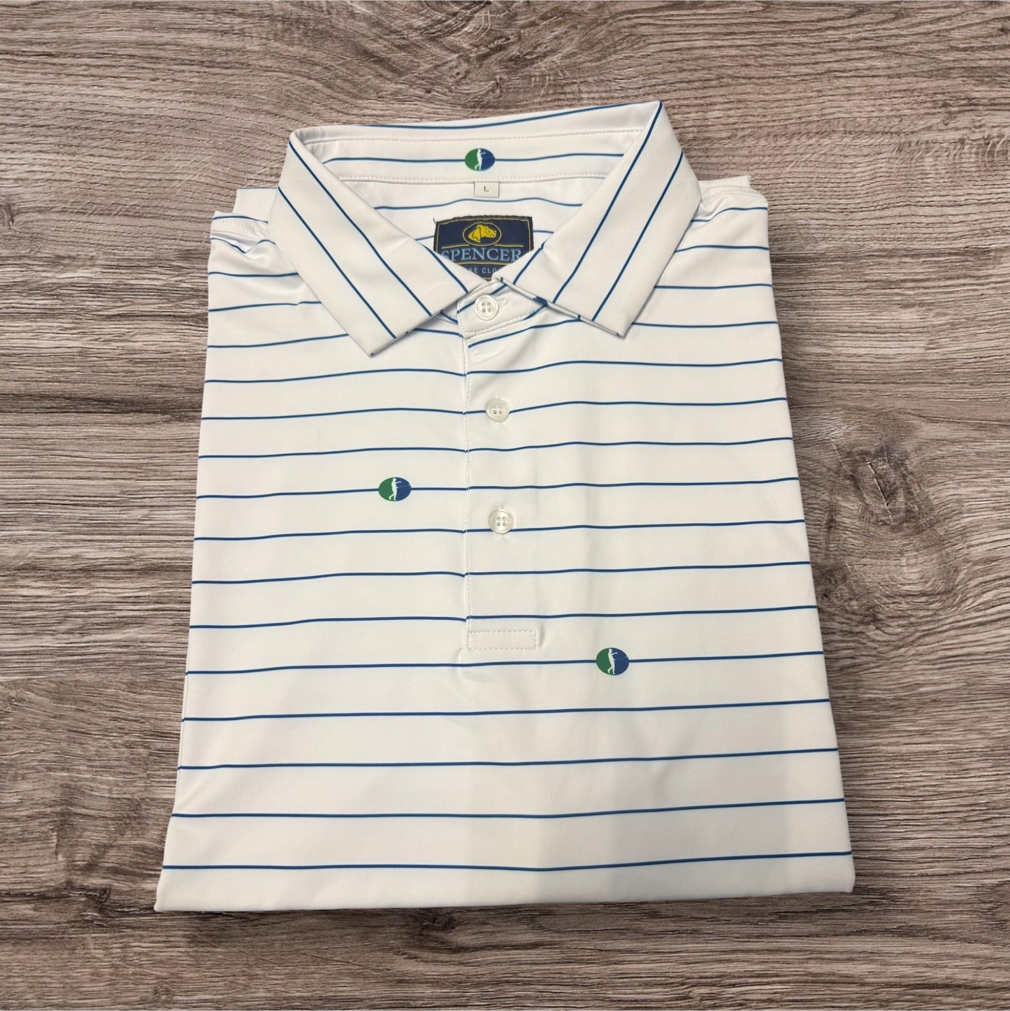Corporate/Country Club Stripe Logo Pattern (Sample Pictures)