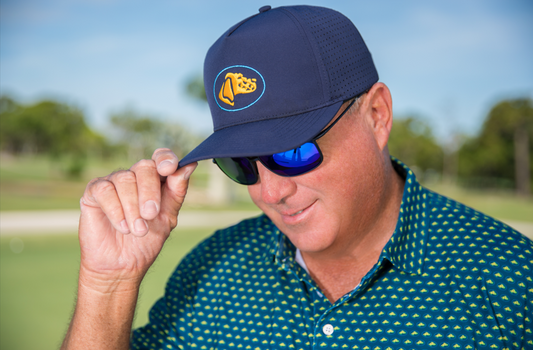 Hunting Dog Performance Polo/Original Blue