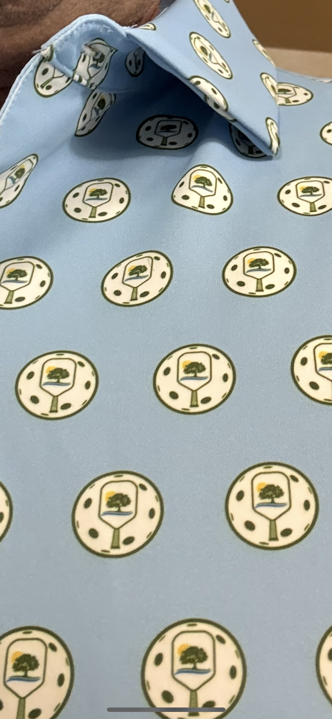 Corporate/Country Club Repeat Logo Pattern (Sample Pictures)