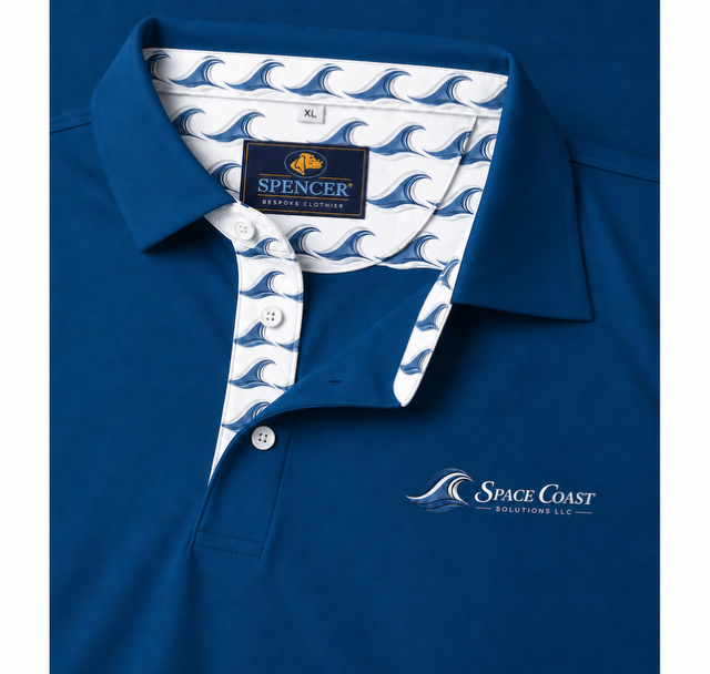 Placket Area with Logo (Sample Photos)
