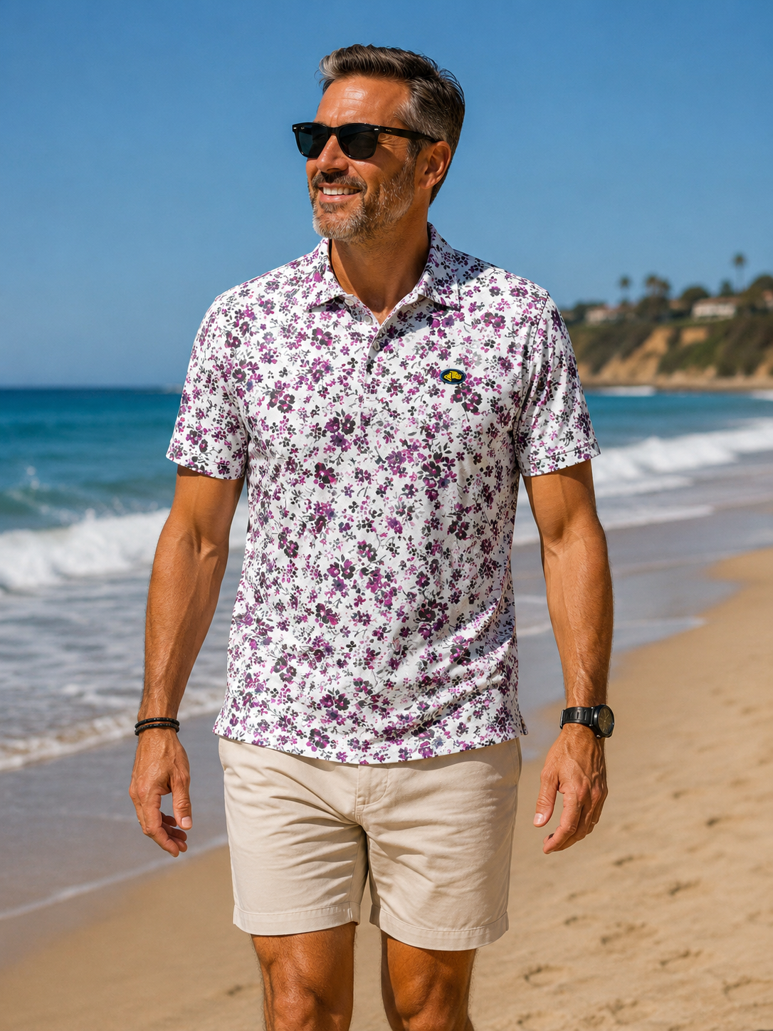 The White Azalea Performance Polo (PreSale)