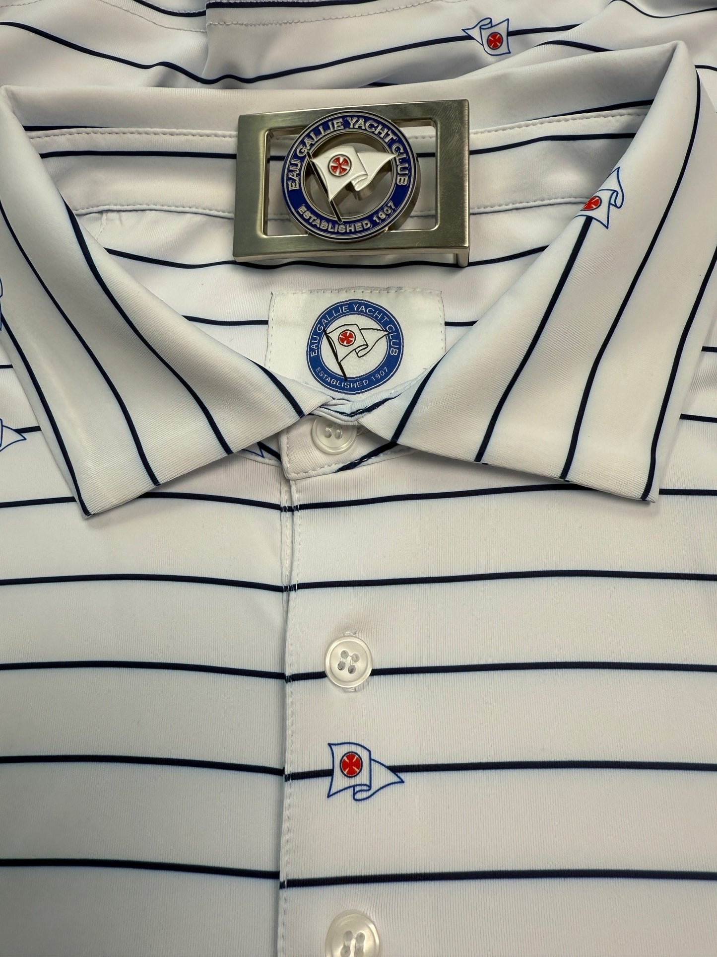 Corporate/Country Club Stripe Logo Pattern (Sample Pictures)